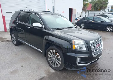 2016 GMC Terrain Denali из США, поврежденный, VIN 2GKFLRE39G6229467